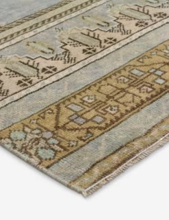 Vintage Turkish Hand-Knotted Wool Runner Rug No. 270, 3'2" X 8'6" -Furniture Store Lulu and Georgia 6936480 2 Product
