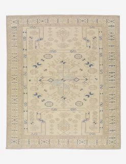 Vintage Turkish Hand-Knotted Wool Rug No. 413, 7'9" X 9'3