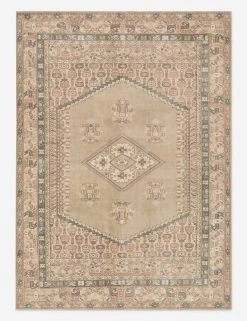 Vintage Turkish Hand-Knotted Wool Rug No. 419, 6'6" X 8'10"