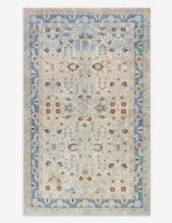 Vintage Turkish Hand-Knotted Wool Rug No. 427, 4'3" X 6'8"