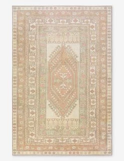 Vintage Turkish Hand-Knotted Wool Rug No. 474, 5' X 7' 4"