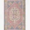 Vintage Turkish Hand-Knotted Wool Rug No. 500, 3' 11" X 6' 2"