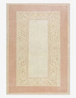 Vintage Turkish Hand-Knotted Wool Rug No. 508, 5' 4" X 7' 7"