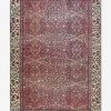 Vintage Turkish Hand-Knotted Wool Rug No. 526, 3' 7" X 5'
