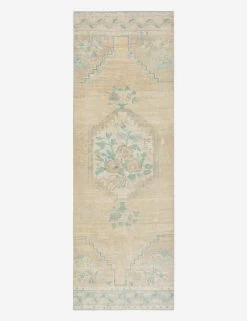 Vintage Turkish Hand-Knotted Wool Runner Rug No. 294, 3'1 X 9'4