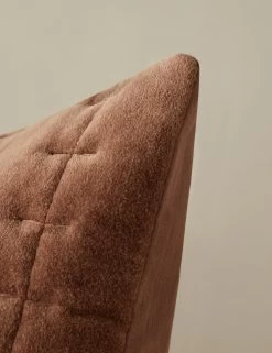 Anderson Velvet Quilted Sham -Furniture Store Lulu and Georgia AndersonVelvetQuiltedSham Rosewood Standard A0658557 145 Product