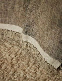 Laba Linen Silk Throw By DISC Interiors -Furniture Store Lulu and Georgia Bedroom 3 226 Site Crop LIFESTYLE