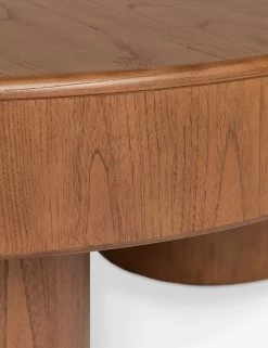 Belmondo Coffee Table -Furniture Store Lulu and Georgia BelmondoRoundCoffeeTable Brown A0660682 851 Product