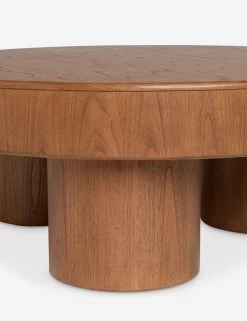 Belmondo Coffee Table -Furniture Store Lulu and Georgia BelmondoRoundCoffeeTable Brown A0660682 854 Product