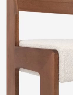 Reka Dining Chair By Sun At Six -Furniture Store Lulu and Georgia CopyofReka Side Chair Amber Cream Boucle 610 111481 F66 222 08 product