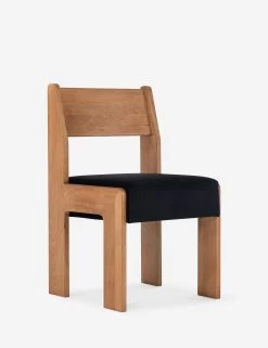 Reka Dining Chair By Sun At Six -Furniture Store Lulu and Georgia CopyofReka Side Chair Clay Black 610 111481 F61 208 02 product