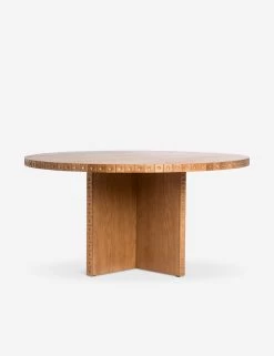 Edda Round Dining Table -Furniture Store Lulu and Georgia EddaRoundDiningTable Natural A0659975 113 Product