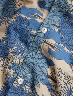 Garden Walk Linen Cotton Duvet Cover By Sarah Sherman Samuel 9 Garden Walk Linen Cotton Duvet Cover By Sarah Sherman Samuel -Furniture Store Lulu and Georgia GardenWalkLinenCottonDuvetCover Blue Queen A0660990 227 Product