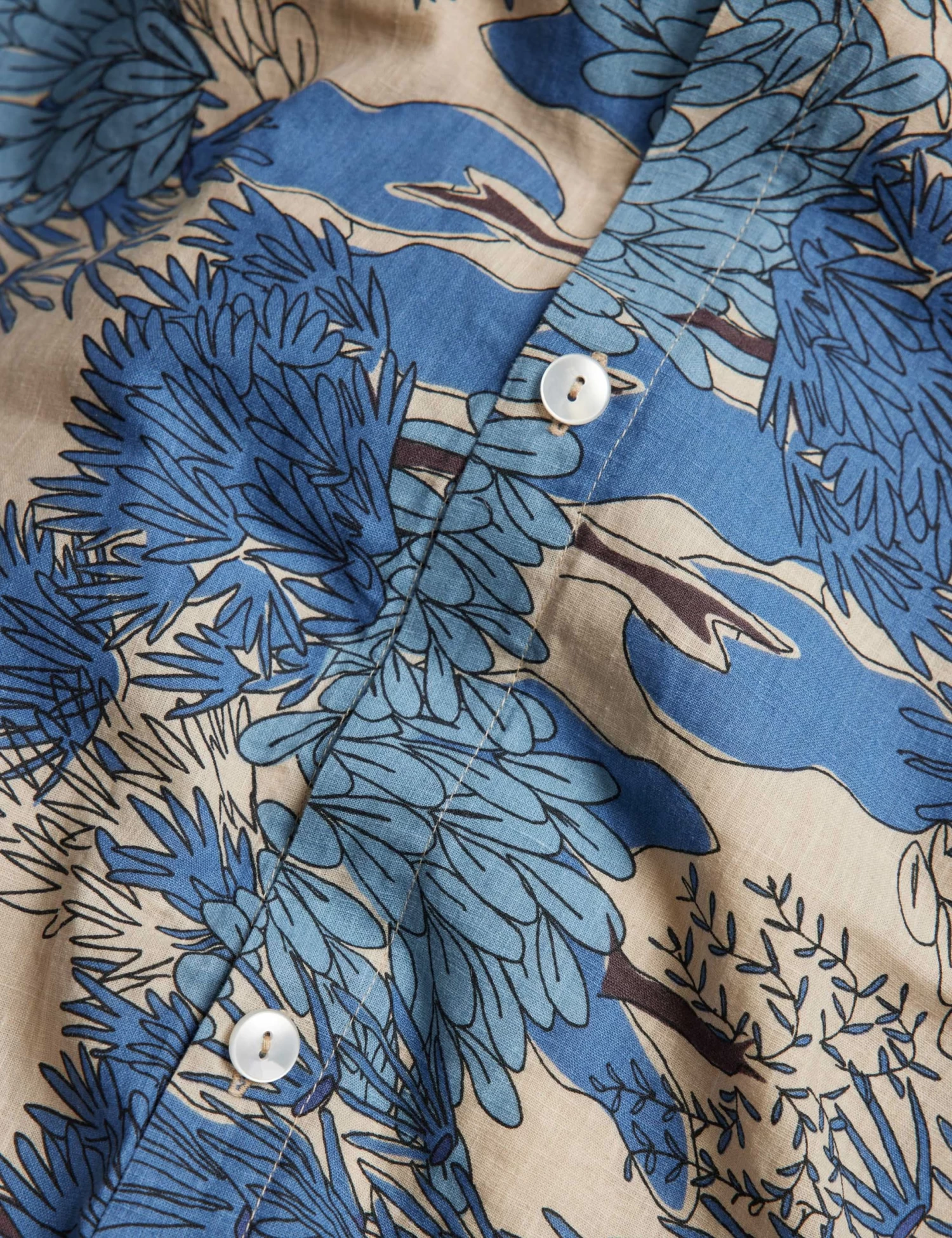 Garden Walk Linen Cotton Duvet Cover By Sarah Sherman Samuel 4 Garden Walk Linen Cotton Duvet Cover By Sarah Sherman Samuel - Image 4