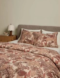 Garden Walk Linen Cotton Duvet Cover By Sarah Sherman Samuel 8 Garden Walk Linen Cotton Duvet Cover By Sarah Sherman Samuel -Furniture Store Lulu and Georgia GardenWalkLinenCottonDuvetCover Blush Queen A0660980 183 Product