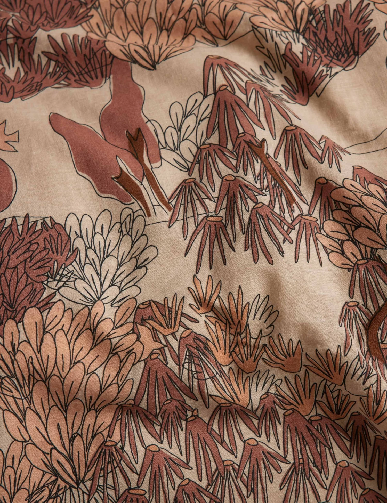 Garden Walk Linen Cotton Duvet Cover By Sarah Sherman Samuel 6 Garden Walk Linen Cotton Duvet Cover By Sarah Sherman Samuel - Image 6