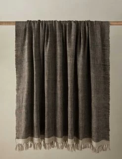 Laba Linen Silk Throw By DISC Interiors