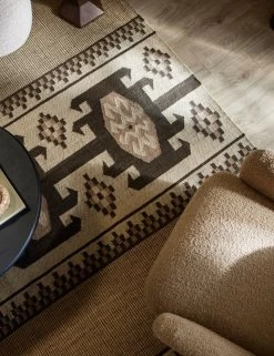 Crouse Flatweave Wool Rug -Furniture Store Lulu and Georgia Momeni rug L0485853 Crouse 3034 Lifestyle