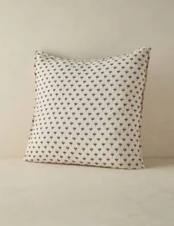 Poiret European Flax Linen® Shams -Furniture Store Lulu and Georgia PoiretLinenSham Fern Denim Euro A0660746 Product1