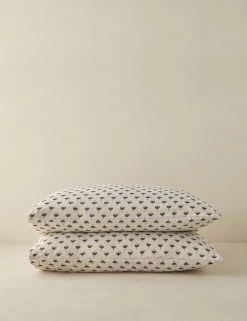 Poiret European Flax Linen® Pillowcase Set -Furniture Store Lulu and Georgia PoiretLinenSham Fern Denim Standard A0660744 1 205 Product bf82979c f4b5 486a 9083 641731bf707c