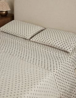 Poiret European Flax Linen® Pillowcase Set -Furniture Store Lulu and Georgia PoiretLinenSheetSet Fern Denim Queen A0660741 1 Lifestyle f1db73ae ecf2 4d22 b589 4b1ecc3354b1