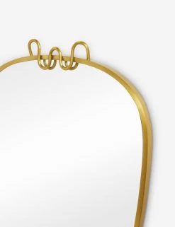 Ribbon Shield Mirror By Sarah Sherman Samuel -Furniture Store Lulu and Georgia RibbonShieldMirrorbySarahShermanSamuel A0661359 2689 Product