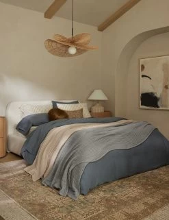 Melia European Flax Linen® Duvet Cover 18 Melia European Flax Linen® Duvet Cover -Furniture Store Lulu and Georgia SITE CROP Lulu and Georgia 10 Bedroom3 NibihaBed 1758 LAMP Lifestyle 49a10c70 8e81 4ecc b71c 5fcf6ed4cc79