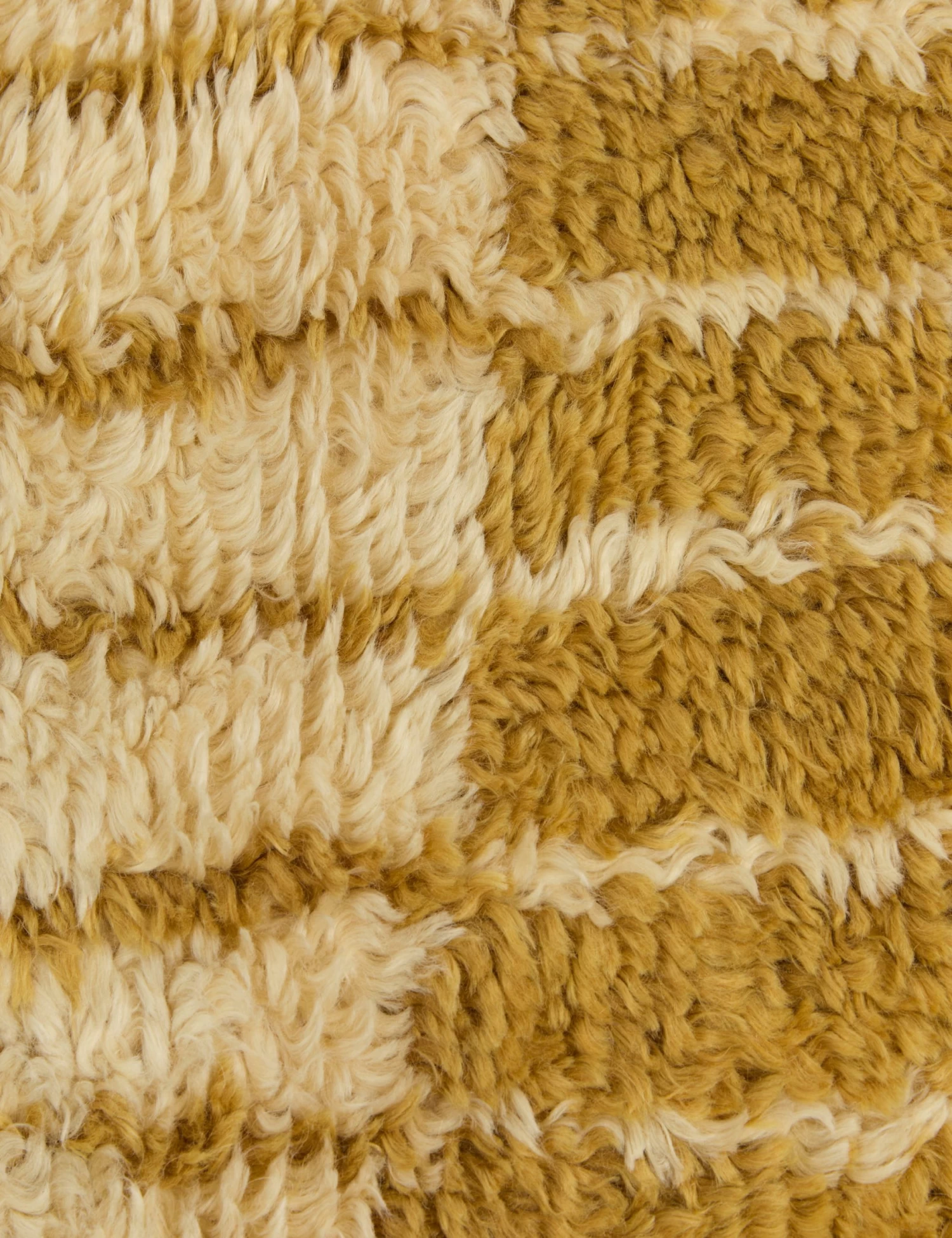 Bhari Hand-Knotted Wool Shag Rug 6 Bhari Hand-Knotted Wool Shag Rug - Image 6