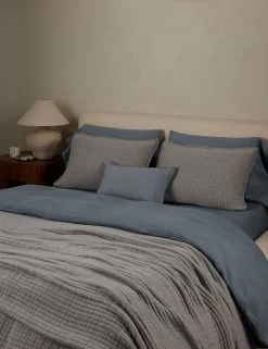 Somerset Cotton Quilt 22 Somerset Cotton Quilt -Furniture Store Lulu and Georgia SomersetCottonQuilt DustyBlue Full Queen A0657424 Product