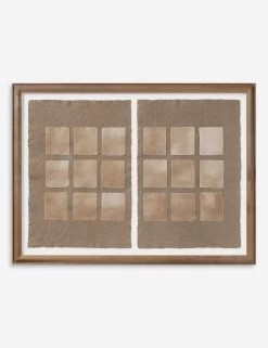 Phobos Diptych Wall Art By Visual Contrast -Furniture Store Lulu and Georgia SquareTaupeDiptych Product