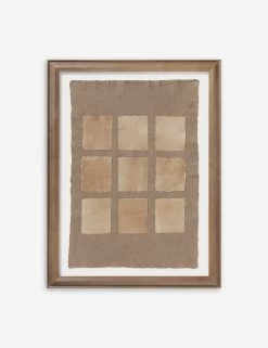 Phobos Wall Art By Visual Contrast -Furniture Store Lulu and Georgia SquareTaupeSingle Product