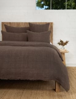 Hunter Linen Duvet Cover By Pom Pom At Home -Furniture Store Lulu and Georgia T 8000 WL 03 walnut Product