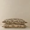 Tiger Hemp Pillowcase (Set Of 2) By Sarah Sherman Samuel