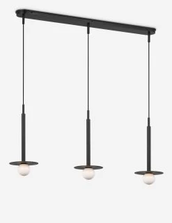 Nodes Linear Pendant By Kelly Wearstler -Furniture Store Lulu and Georgia VCSD KW KC1143MBK 3Q Product