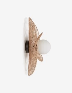 Valar Double Tier Sconce -Furniture Store Lulu and Georgia ValarDoubleTierSconce Natural A0658314 0131 product