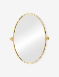Caferro Oval Mirror