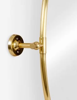 Caferro Oval Mirror 11 Caferro Oval Mirror -Furniture Store Lulu and Georgia bun003 detail hardware Product