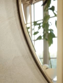 Pond Mirror By Ferm Living -Furniture Store Lulu and Georgia fermLIVING AW21 PondMirrorDarkChrome image lifestyle