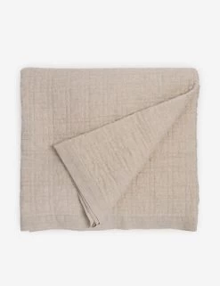 Owen Linen Cotton Coverlet By Pom Pom At Home -Furniture Store Lulu and Georgia owenFlaxfolded Product