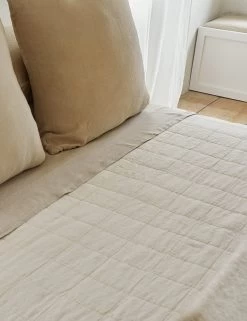 Simple Linen Quilt By Hawkins New York 14 Simple Linen Quilt By Hawkins New York -Furniture Store Lulu and Georgia simple linen quilt HNY.300.10.XXX .XXX lifestyle Product