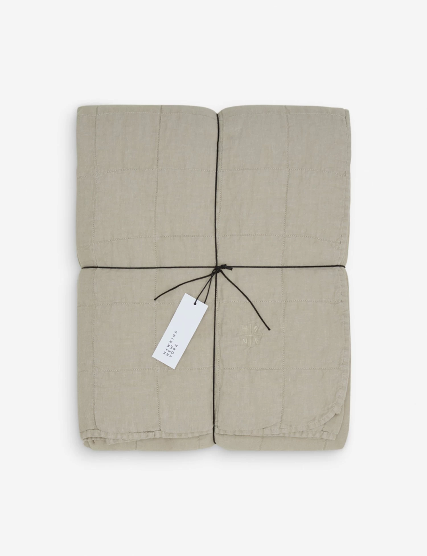 Simple Linen Quilt By Hawkins New York 2 Simple Linen Quilt By Hawkins New York - Image 2