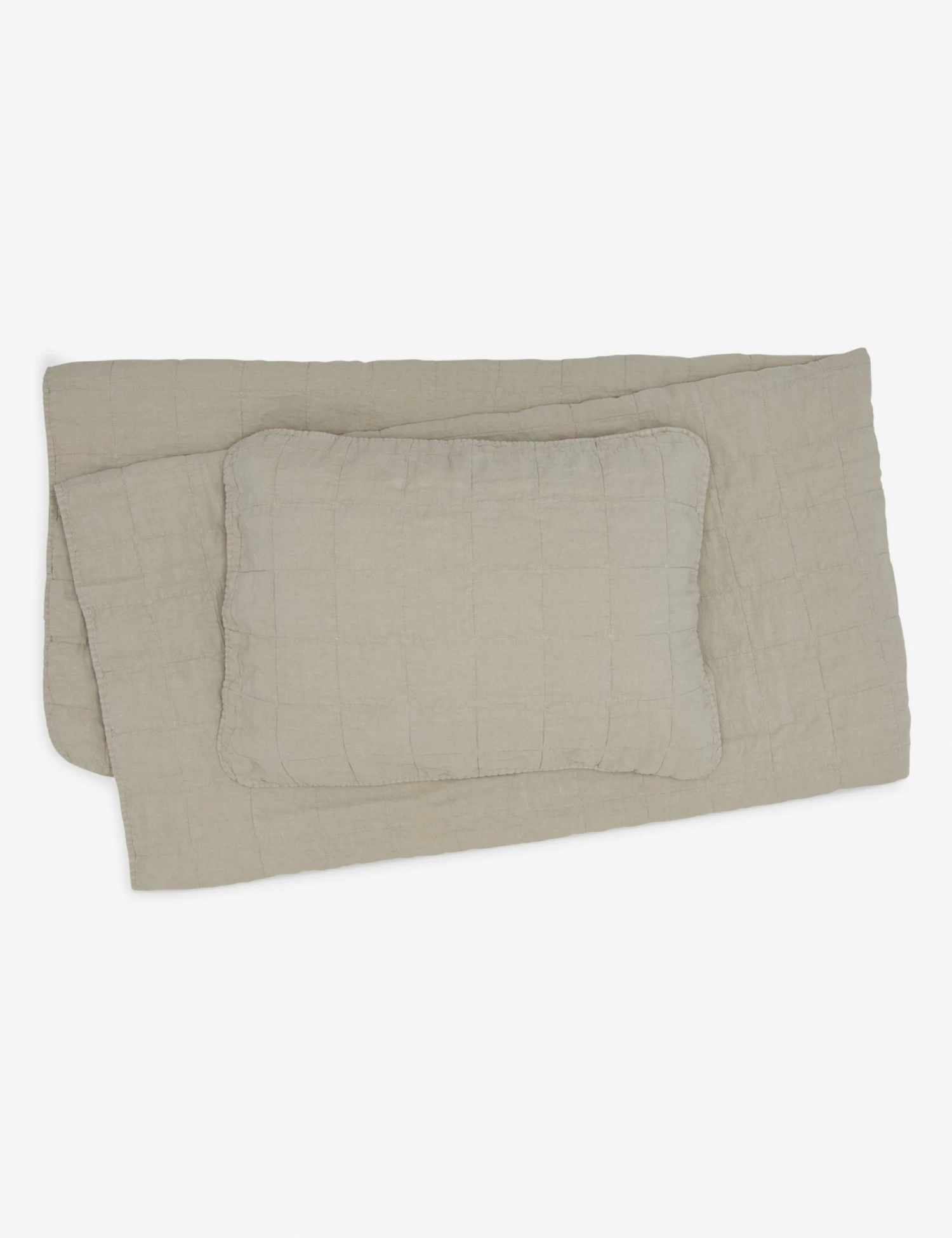 Simple Linen Quilt By Hawkins New York 4 Simple Linen Quilt By Hawkins New York - Image 4