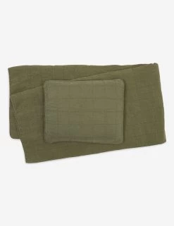 Simple Linen Quilt By Hawkins New York 19 Simple Linen Quilt By Hawkins New York -Furniture Store Lulu and Georgia simple linen quilt olive HNY.300.10.XXX .380 clean2 Product