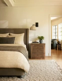 Oike Linen Duvet Cover By DISC Interiors -Furniture Store Lulu and Georiga 4e BedroomISideTableVignette 3402 Site Crop LIFESTYLE 04b107b6 2fd1 42a3 8242 b21ffc371eec