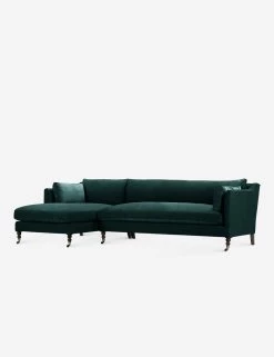 Fabienne Sectional -Furniture Store MADELINE 214 111 11294 40 Green Left
