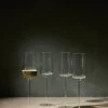 Metropolitan Champagne Flutes (Set Of 4) By LSA International