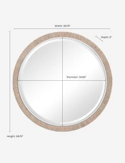 Tahiti Round Mirror 9 Tahiti Round Mirror -Furniture Store MIR 21413 09668 dims