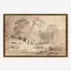 Rural Landscape In The Mark Brandenburg Print By Carl Blechen
