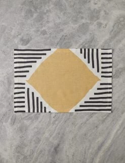 Meridian Linen Placemats By Hadiya Williams -Furniture Store MeridianLinenPlacemat Marigold Setof4 byHadiyaWilliams A0655727 1087