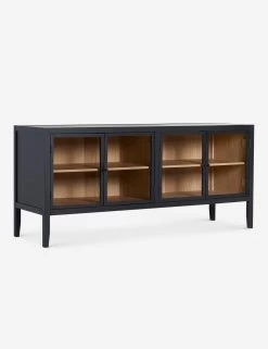 Morey Curio Sideboard -Furniture Store MoreyCurioSideboard Black A06560752166 Product